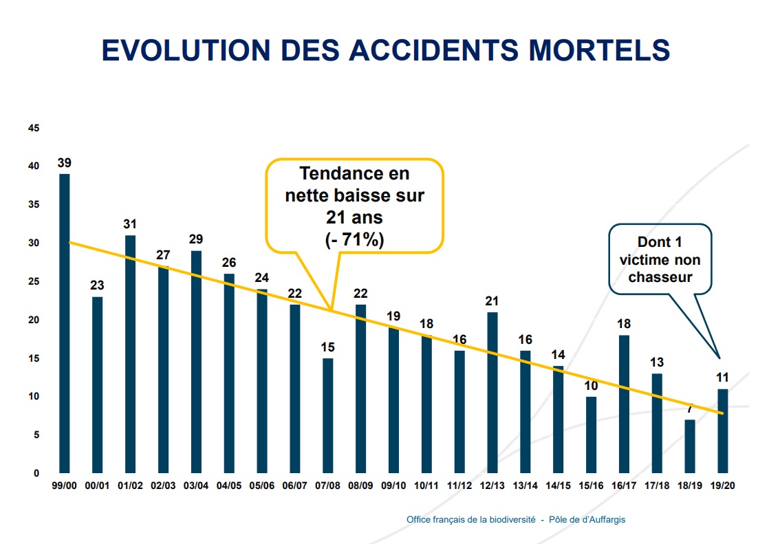 Bilan des accidents de chasse 2019 2020